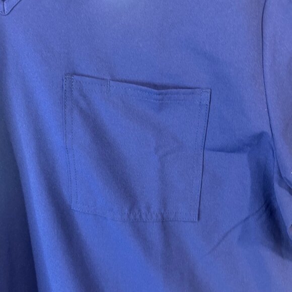 Scrubstar Unisex Size XL Core Essentials V-Neck Scrub Top Indigo NWT - Picture 3 of 12